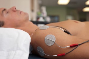 shoulder stimulation, tens, shoulder electrical stimulation, electrical stimulation, pain management